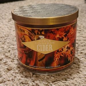 3 wick Apple Cinnamon Cider Candle